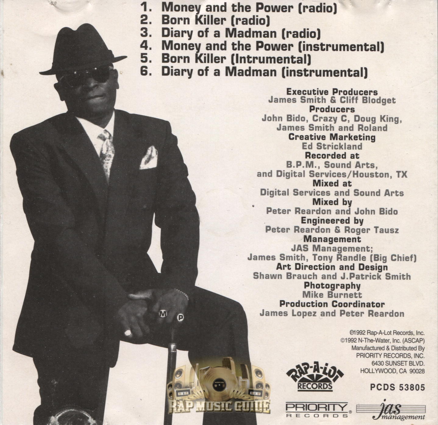 Scarface - Money And The Power: CD | Rap Music Guide